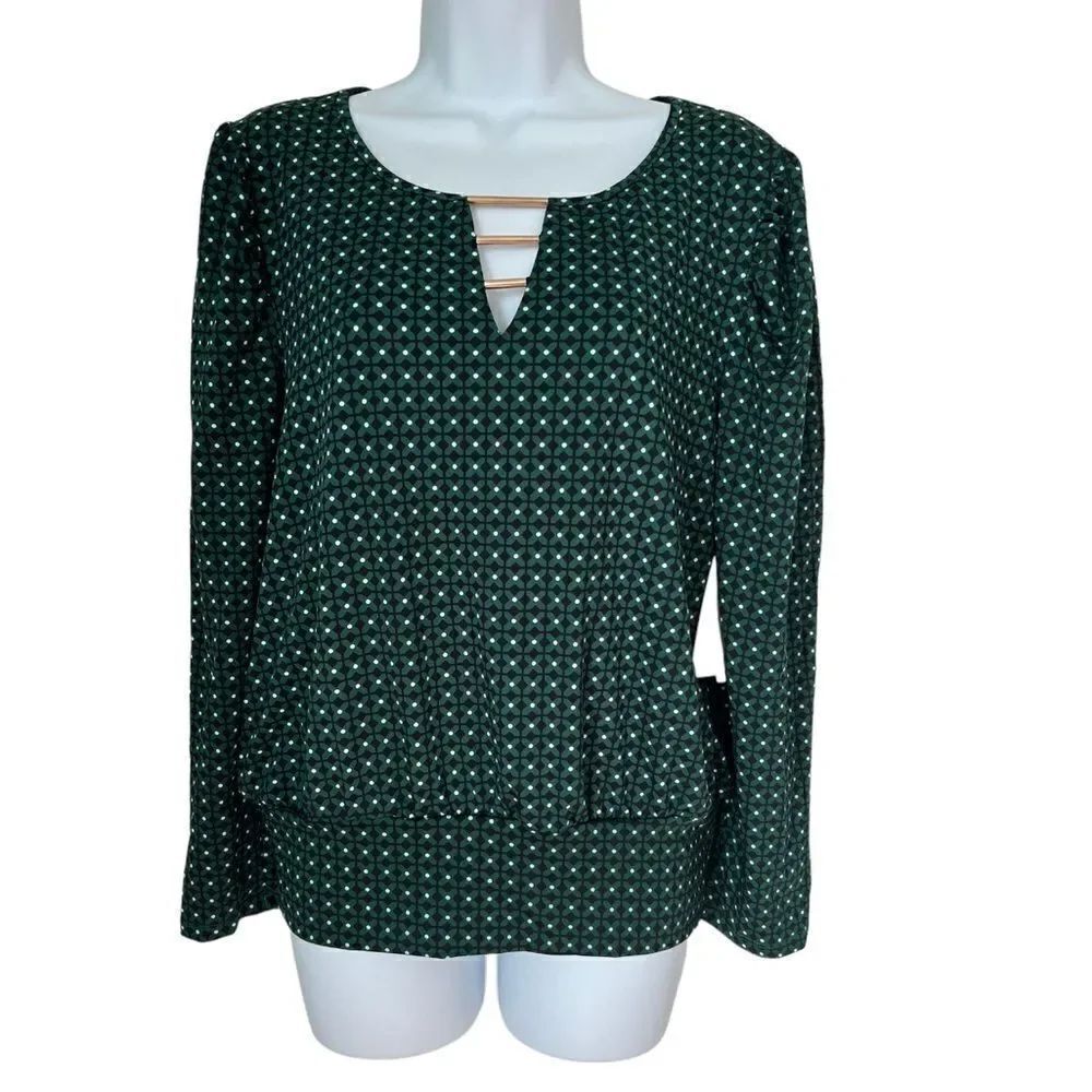 NWT Meraki Pullover Long Sleeve Blouse sz L